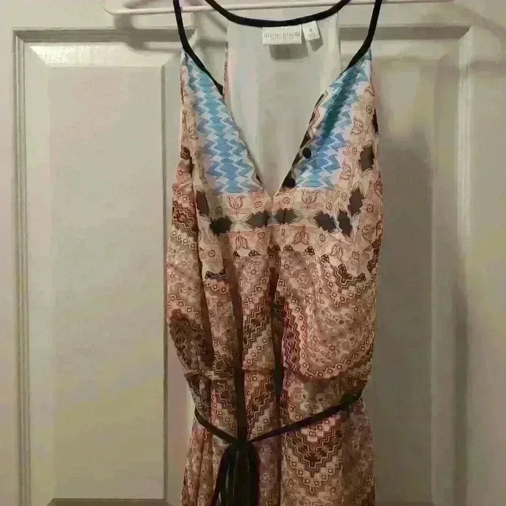Bisou bisou sz 8 maxi dress - Picture 3 of 4